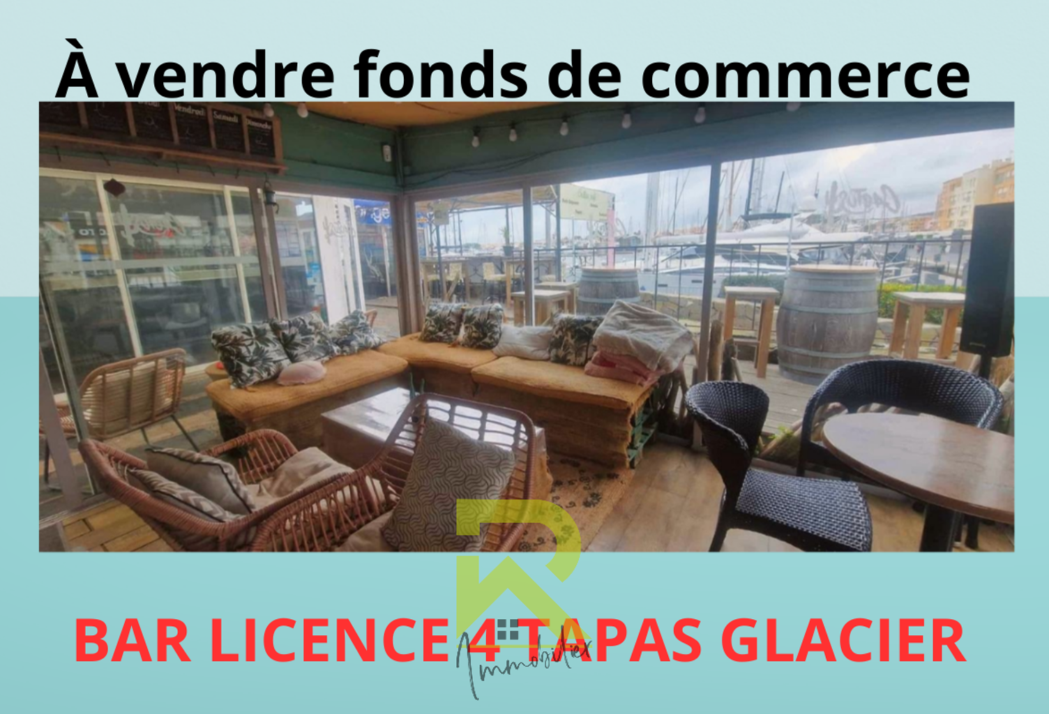 LE CAP D'AGDE - BAR LICENCE 4 TAPAS GLACIER — photo 1