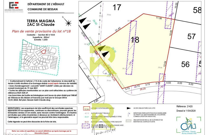 Terrain constructible Bessan — photo 3