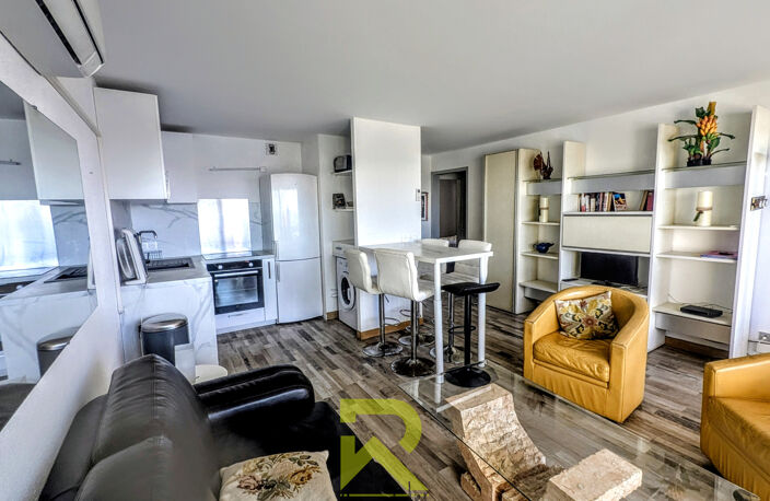vue mer exceptionnelle, appartement rénové 50m2 T3, terrasse — photo 2
