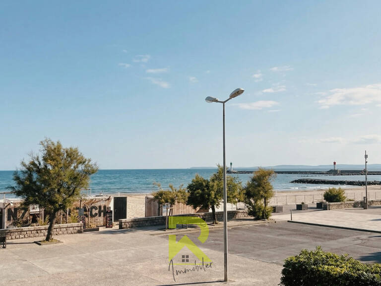 GRAU D'AGDE, Vue Mer, T2 loué Meublé avec extérieurs — photo 1