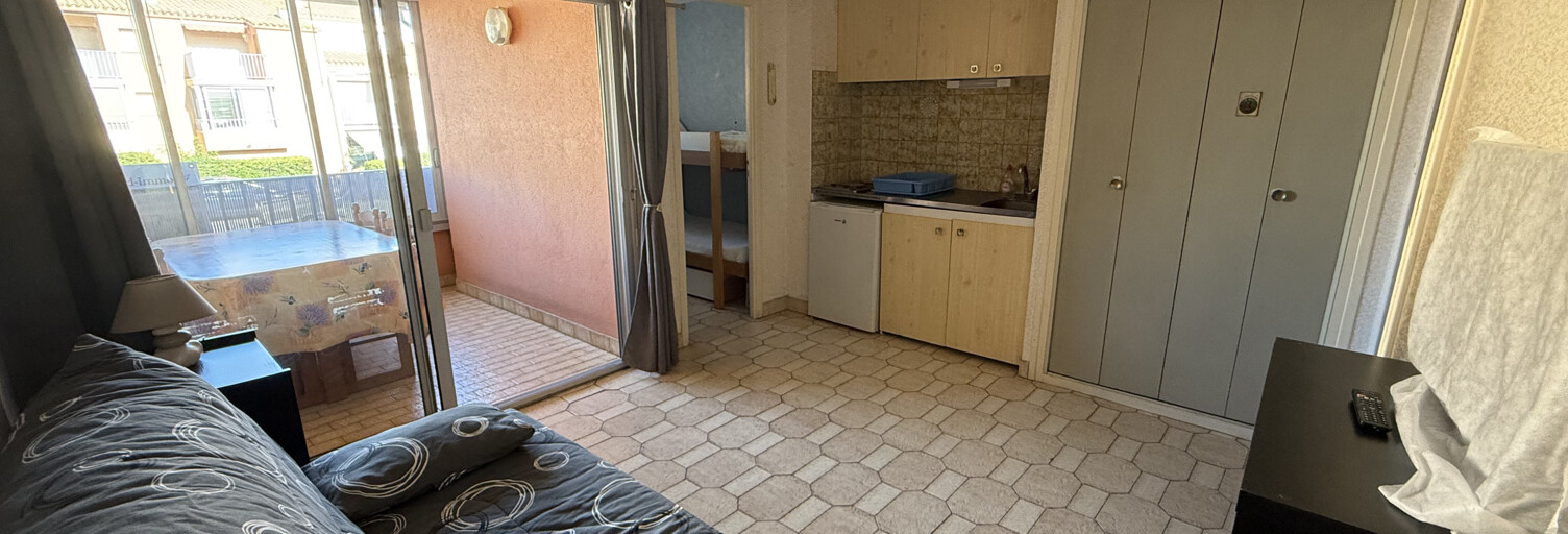 Appartement 1 Pièce 29 m² à vendre à Agde (34300)