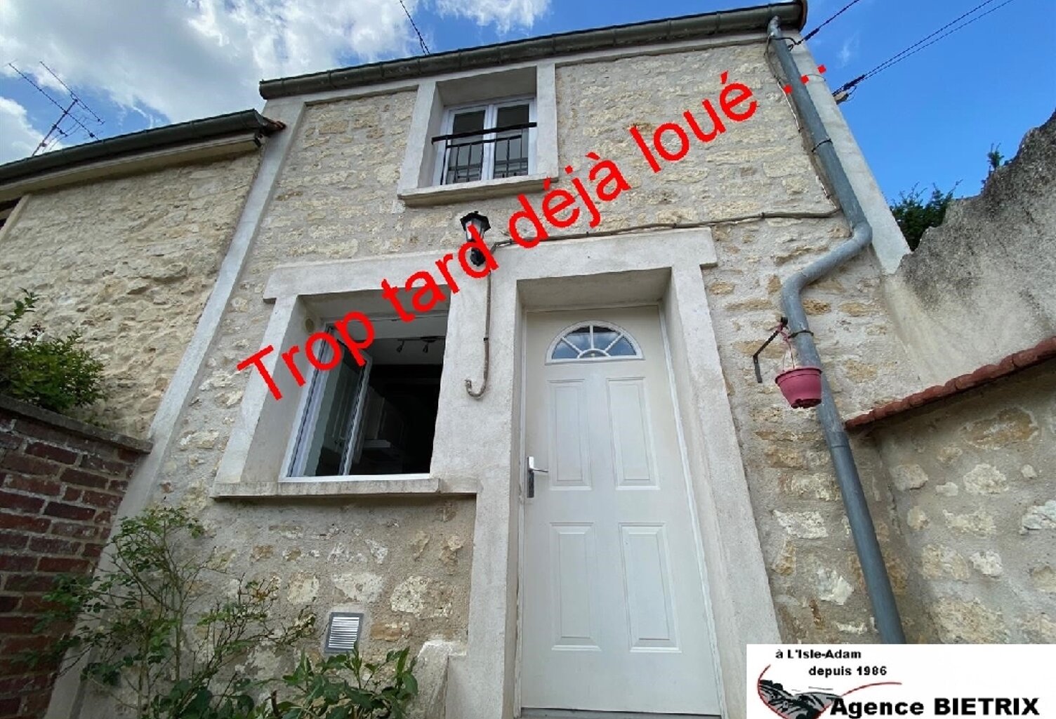 Location maison 3 pièces 56 m² à Parmain (95620) — photo 1