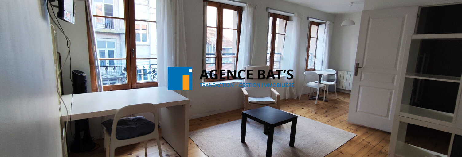 Appartement 1 Pièce 30 m² à louer à Saint-Étienne (42000)