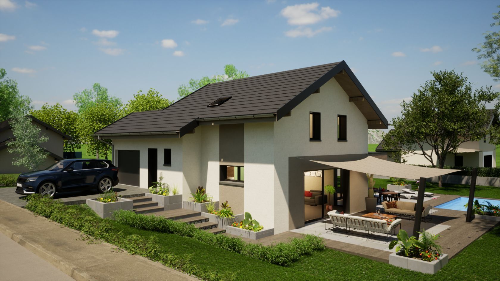 Construction d'une maison de 110m2 à Thyez 74300