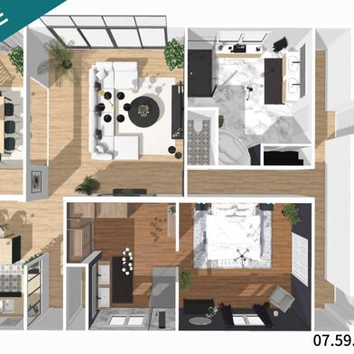 Maison 7 pièces 89000 €