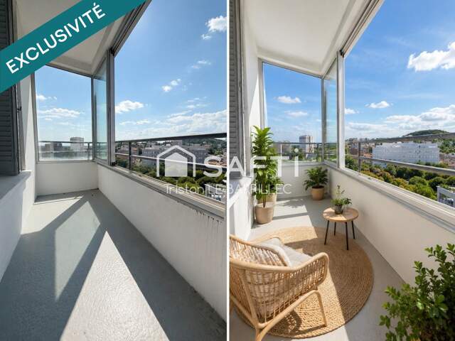 T3 lumineux avec ascenseur, terrasse et vue dégagée — photo du bien