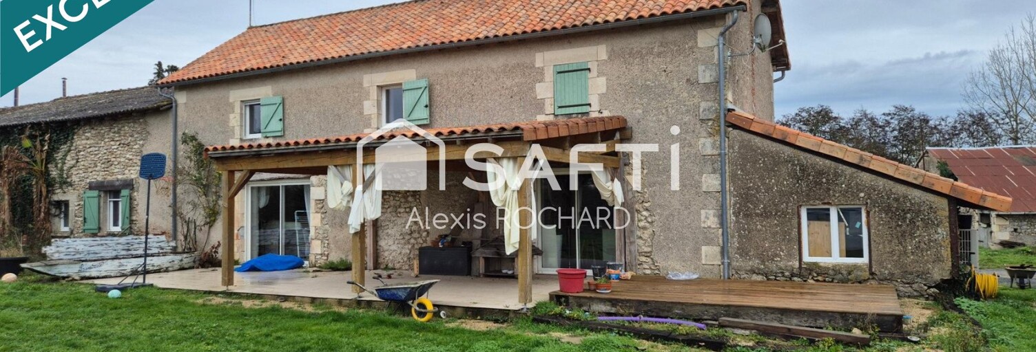 Maison 6 Pièces 150 m² à vendre à Pindray (86500)