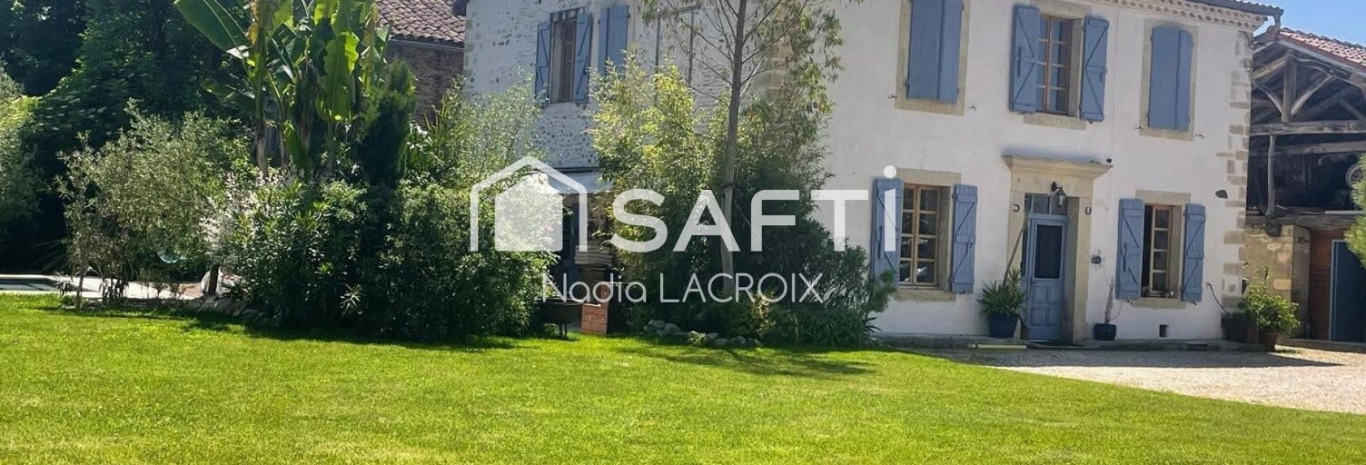 Maison 6 Pièces 165 m² à vendre à Beauchalot (31360)