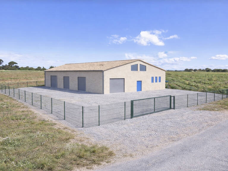 Hangar agricole neuf de 280m2 sur 3000m2 terrain — photo 1