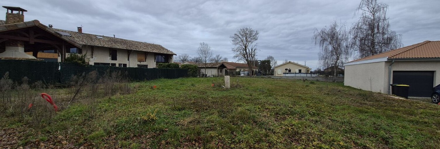 Terrain  600 m² à vendre à Saint-Nizier-le-Désert (01320)