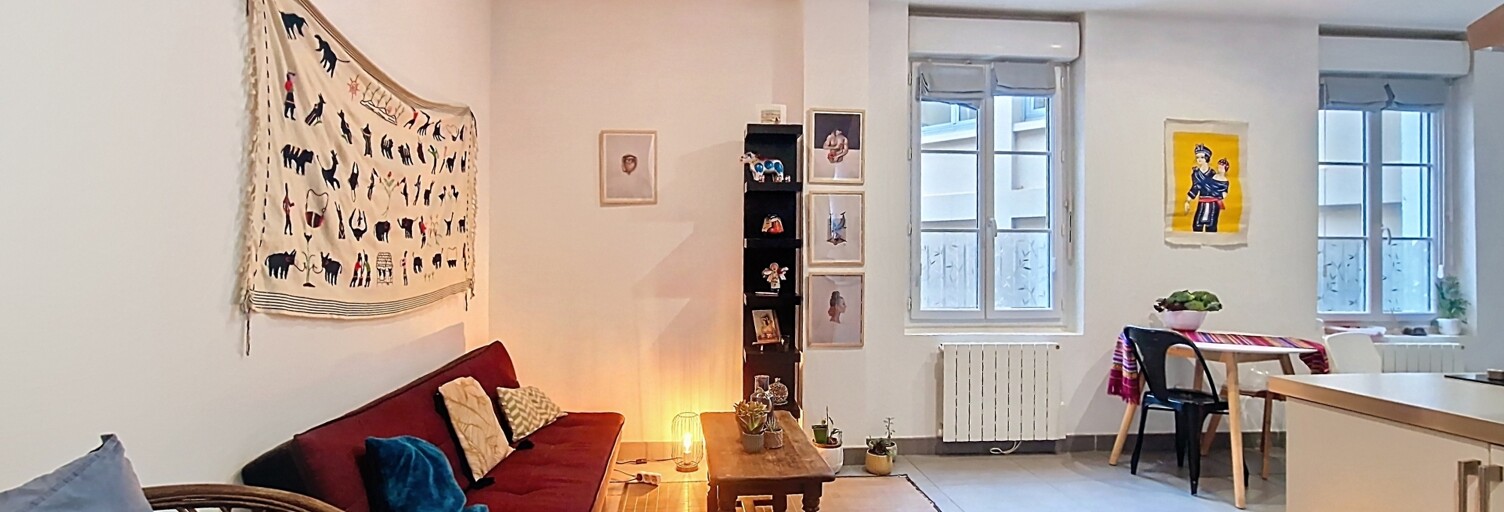 Appartement 3 Pièces 56 m² à vendre à Lyon 1 (69001)