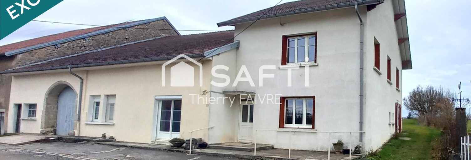 Maison 5 Pièces 177 m² à vendre à Chamole (39800)