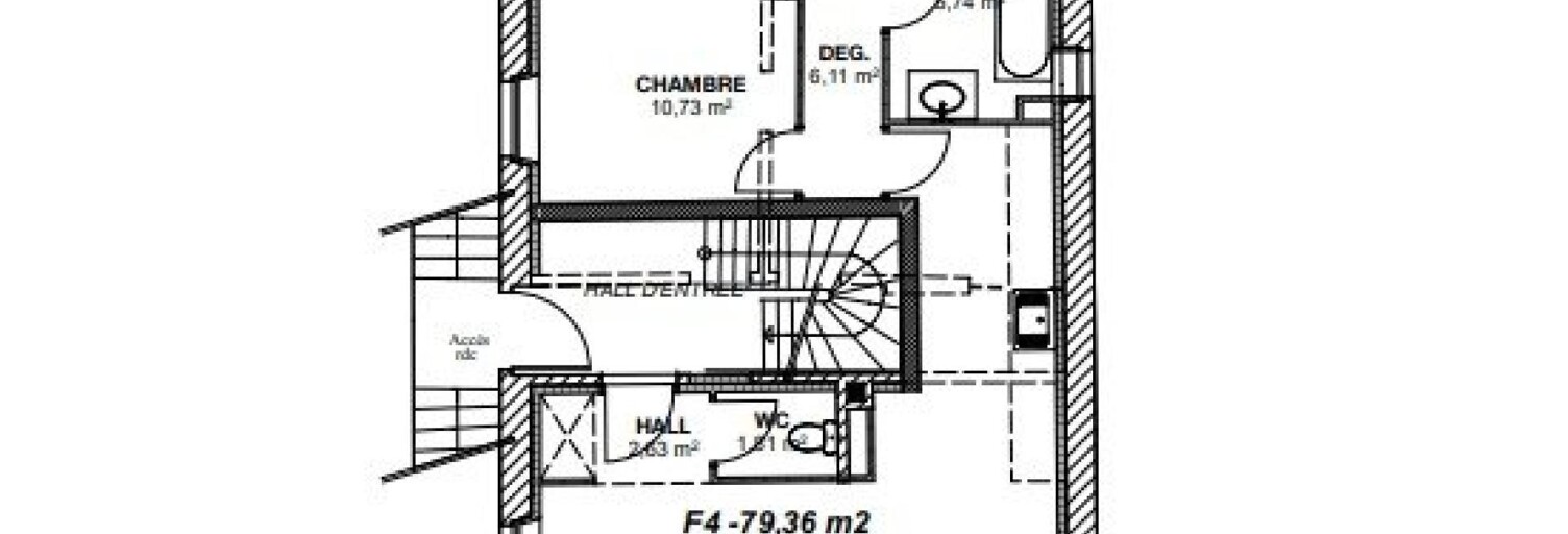 Appartement 4 Pièces 79 m² à vendre à Handschuheim (67117)