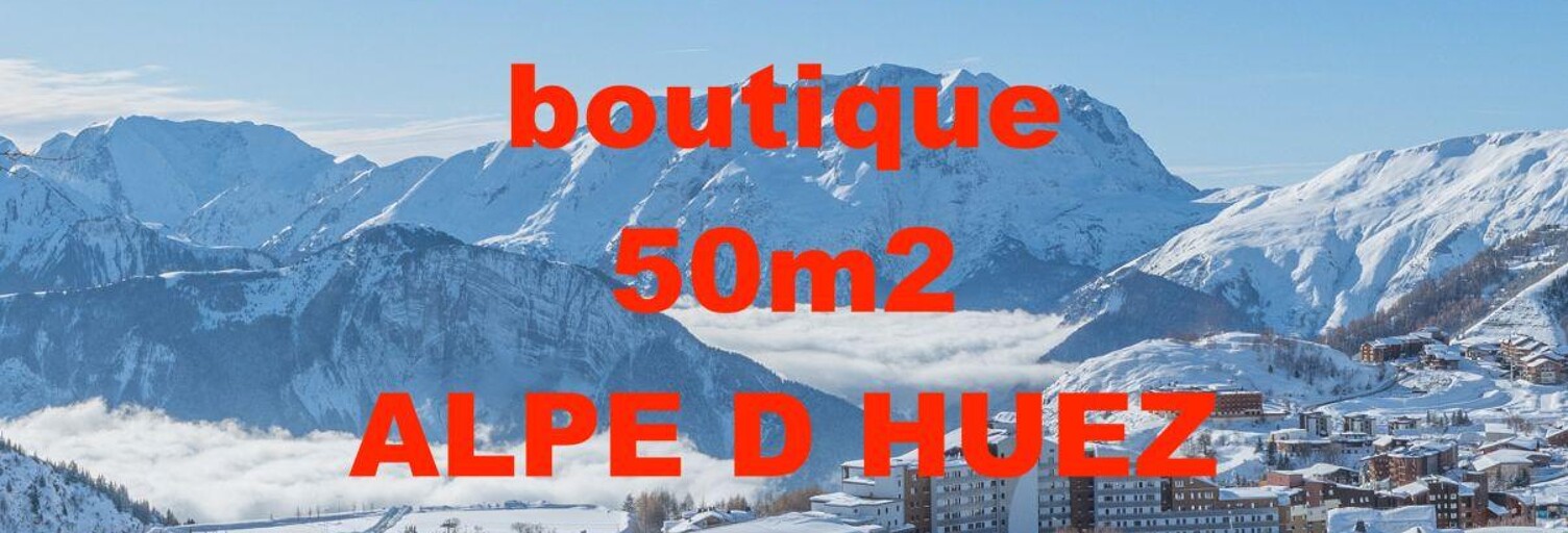Commerce  50 m² à vendre à Huez (38750)