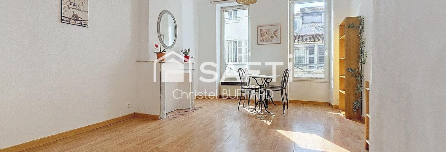 Appartement 2 Pièces 43 m² à vendre à Marseille 6 (13006)