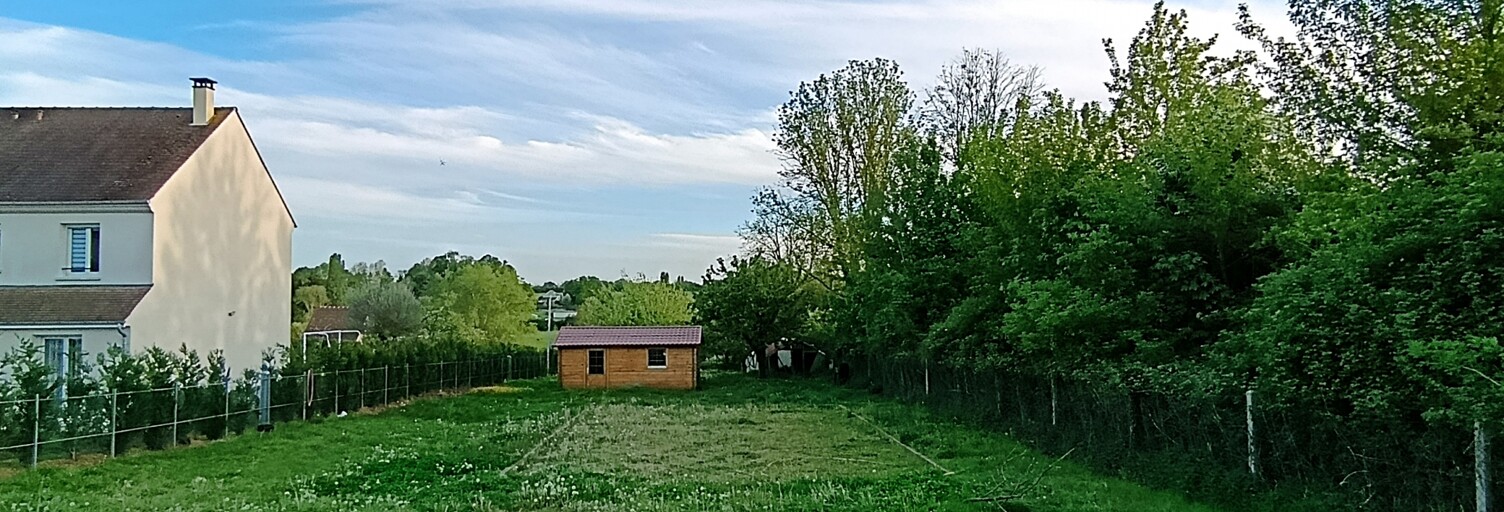 Terrain  1608 m² à vendre à Bernay-Vilbert (77540)
