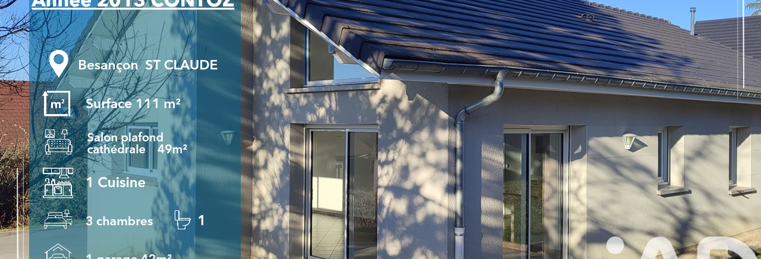 Maison 5 Pièces 111 m² à vendre à Besançon (25000)