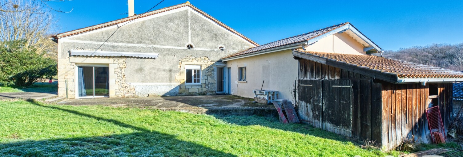 Maison 6 Pièces 74 m² à vendre à Lugasson (33760)