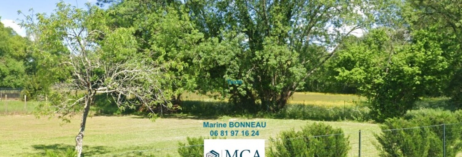 Terrain  800 m² à vendre à Les Billaux (33500)