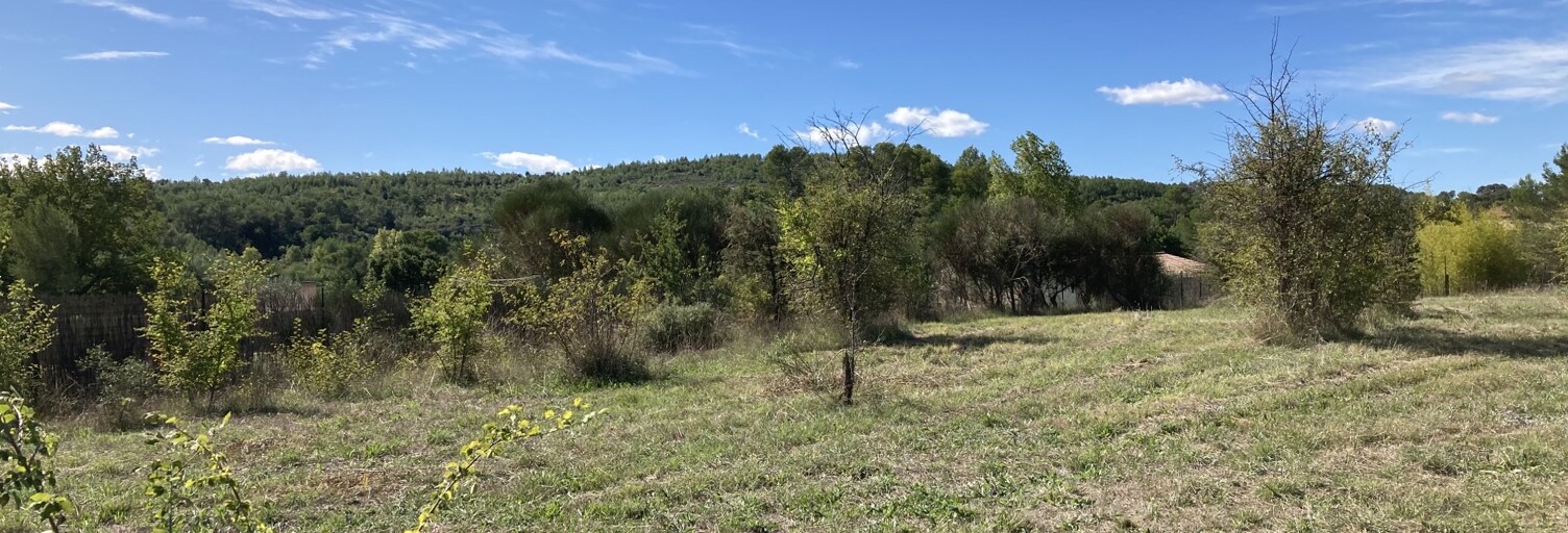 Terrain 1108 m² à construire Carcès (83570)