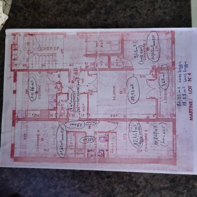 Appartement 4 pièces 780 €