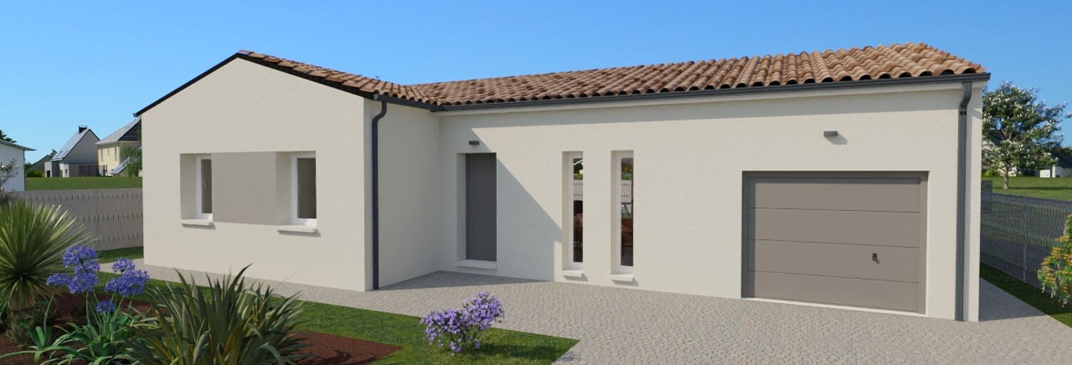 Maison 92 m² à construire Les Ormes (86220)