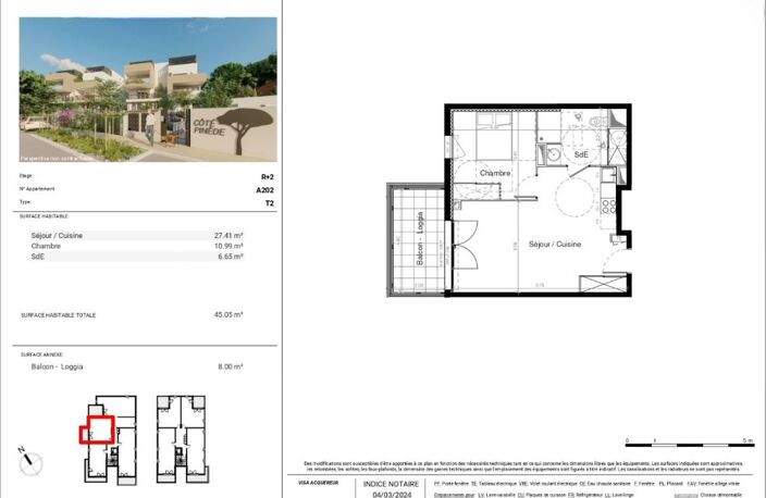 Appartement T2 Neuf À Vendre — photo 2