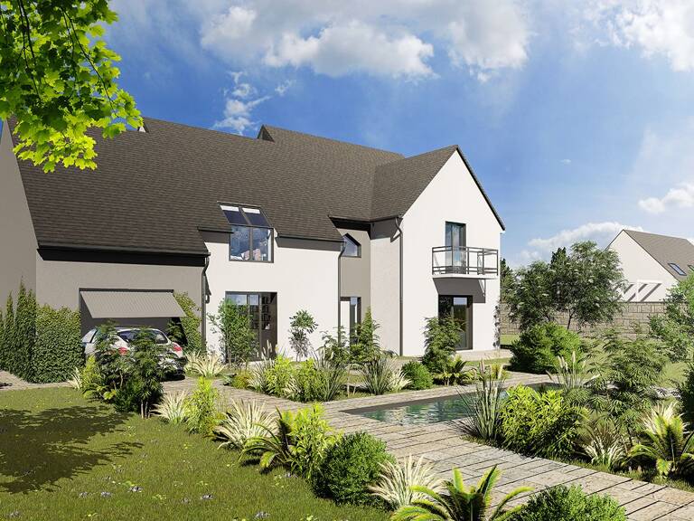 Faites construire votre maison 196.18 m² avec terrain à CLAIREFONTAINE-EN-YVELINES (78) ! — photo 1