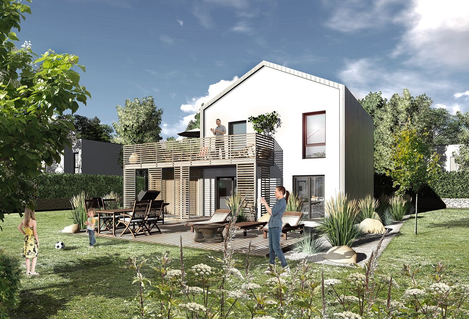 Faites construire votre maison 91.6 m² avec terrain à ORGEVAL (78) ! — photo 1
