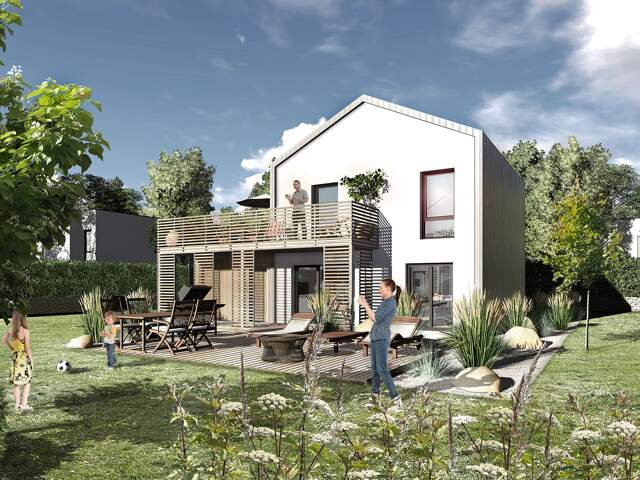 Faites construire votre maison 106.04 m² avec terrain à LA QUEUE-LES-YVELINES (78) ! — photo du bien