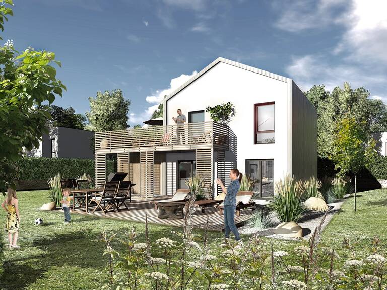 Faites construire votre maison 106.04 m² avec terrain à LA QUEUE-LES-YVELINES (78) ! — photo 1