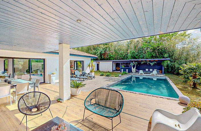 Maison contemporaine avec piscine et appartement indépendant — photo 2