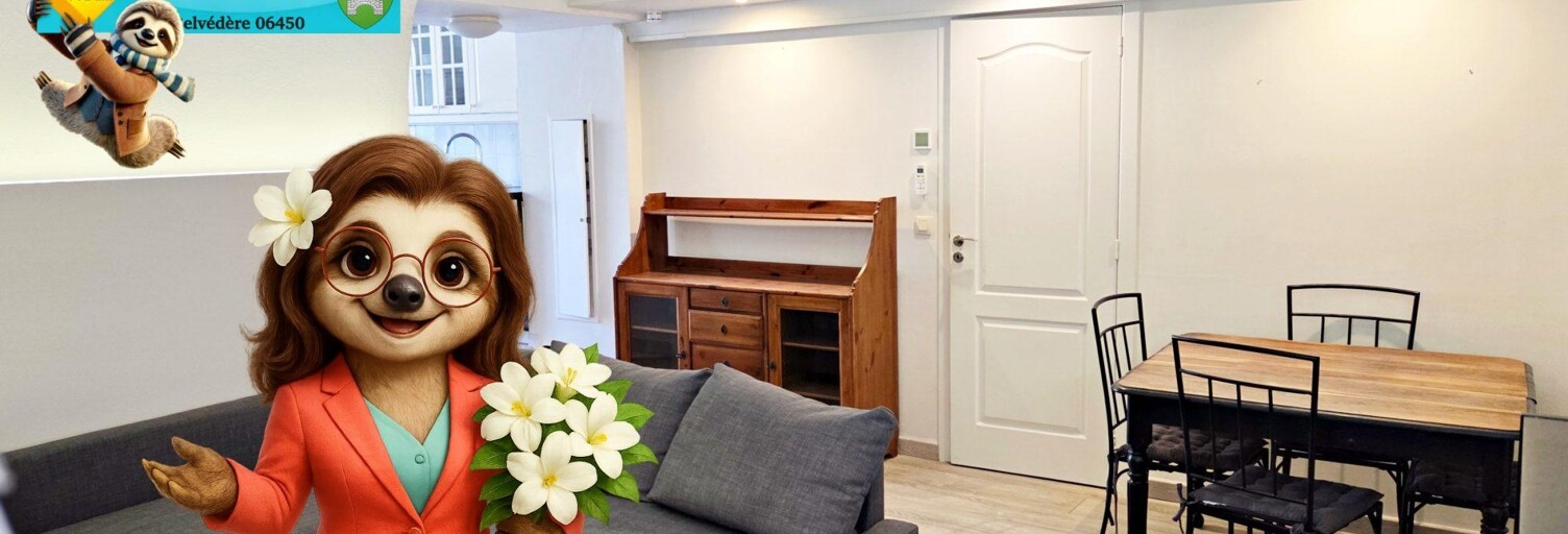 Appartement 2 Pièces 43 m² à vendre à Lantosque (06450)