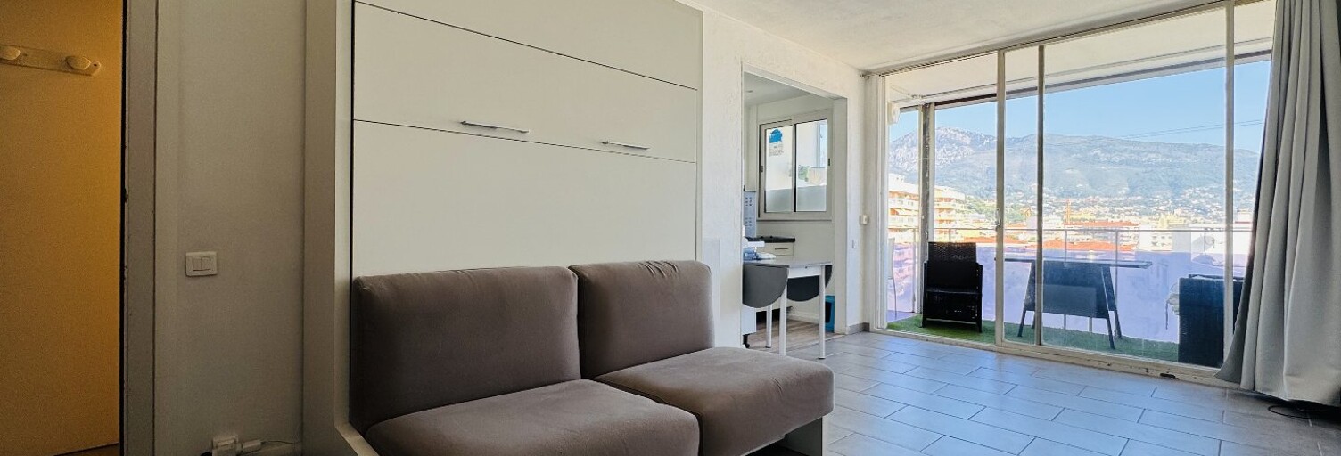 Appartement 1 Pièce 25 m² à louer à Roquebrune-Cap-Martin (06190)