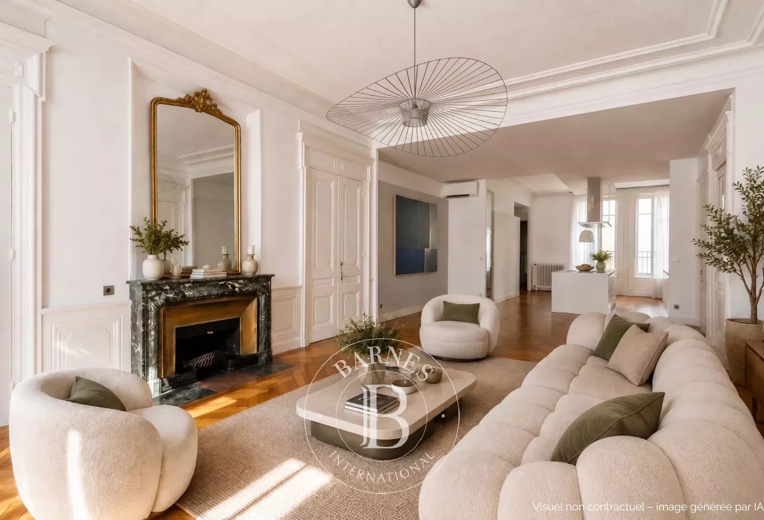 LYON 2 - AINAY- Appartement de 230,80 m² - 5 chambres - balcons - Garage — photo 1