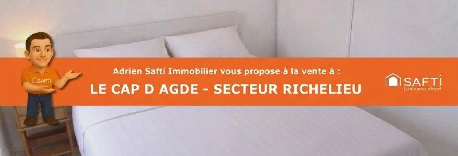 Appartement 2 Pièces 38 m² à vendre à Agde (34300)