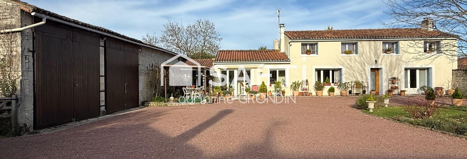 Maison 6 Pièces 170 m² à vendre à Blanzac-lès-Matha (17160)