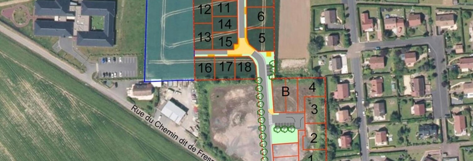 Terrain  430 m² à vendre à Thaon (14610)