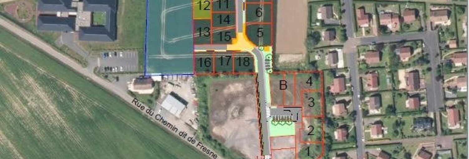 Terrain  474 m² à vendre à Thaon (14610)