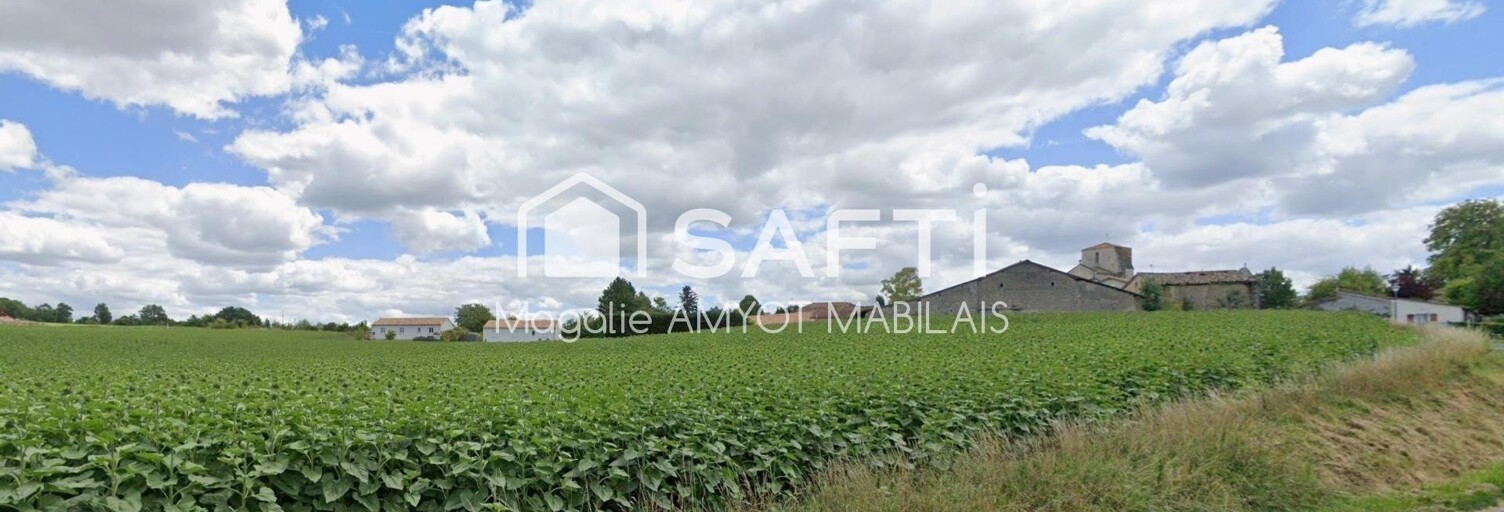 Terrain  3400 m² à vendre à Salles-de-Barbezieux (16300)