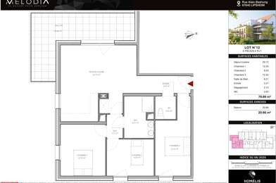 Appartement 4 pièces 319000 €
