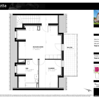 Appartement 2 pièces 220000 €