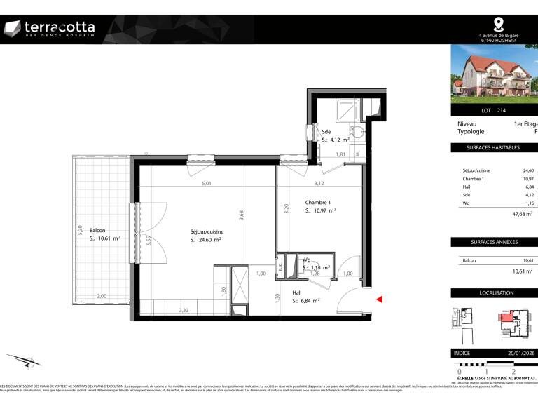 RARE : Logement attique indépendant — photo 1