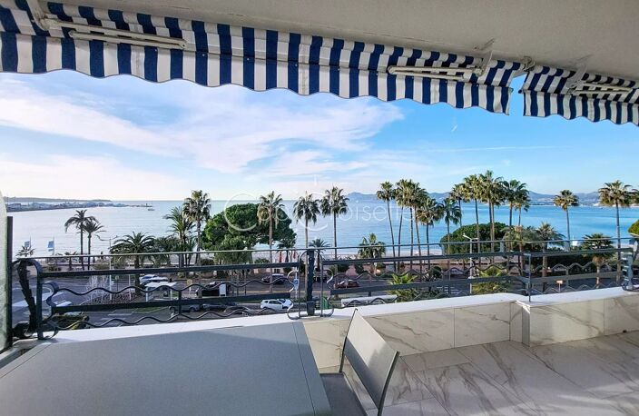 Cannes Croisette Martinez 3 pièces vue mer panoramique — photo 4