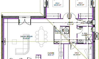 Maison 90 m² à construire Castets (40260)