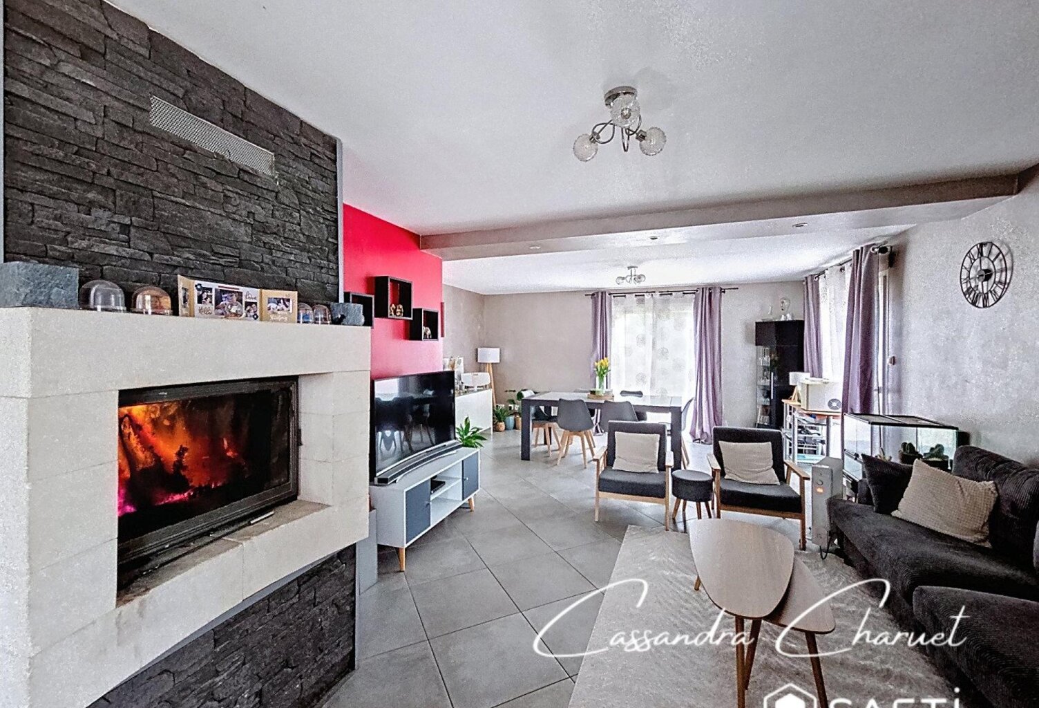 Maison contemporaine avec piscine — photo 1