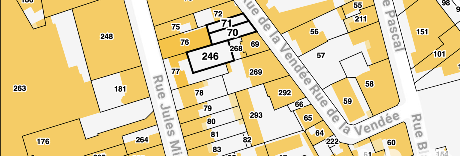 Terrain  506 m² à vendre à Tours (37000)