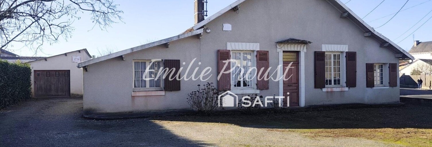 Maison 5 Pièces 110 m² à vendre à Civray (86400)