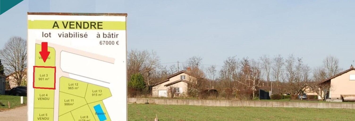 Terrain  901 m² à vendre à Viré (71260)