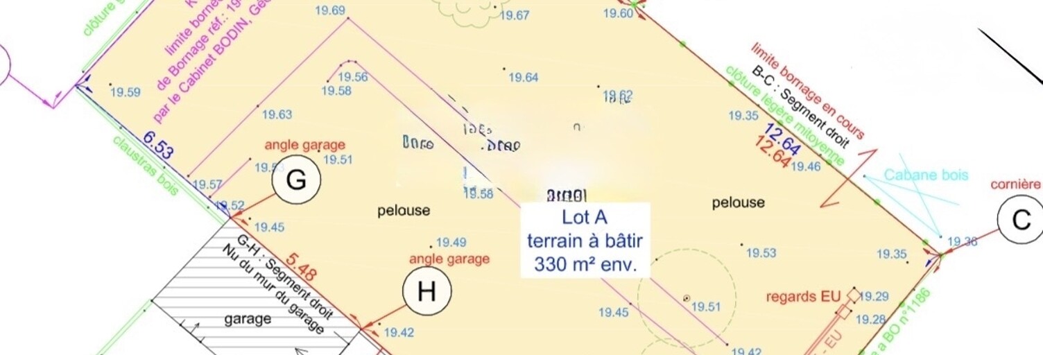 Terrain  330 m² à vendre à Saint-Étienne-de-Montluc (44360)